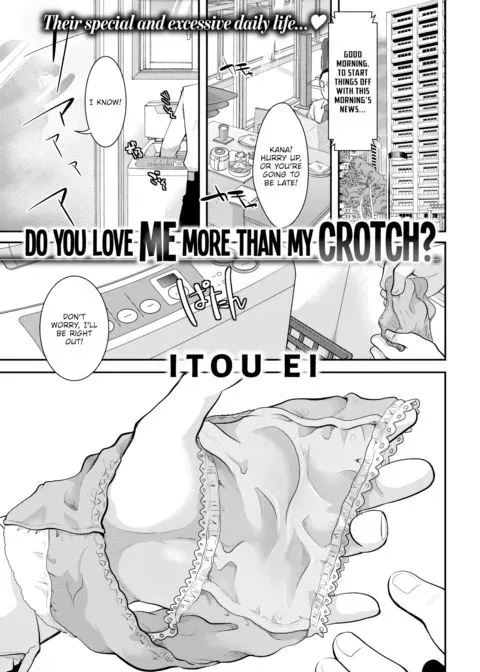Do You Love Me More Than My Crotch? manga cover