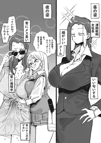 [Boukoku Daitouryou] Haeteru Onna Shachou to Futoi JK manga cover