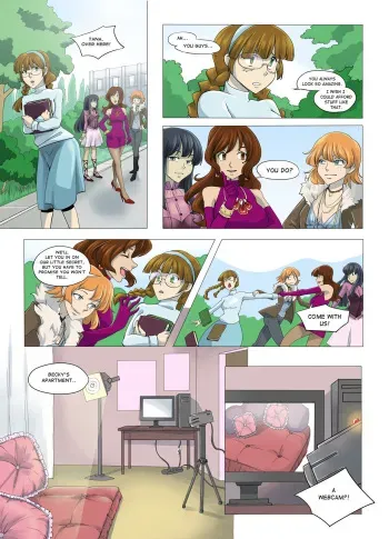 [GlanceReviver] Webcam Girls manga cover