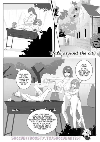 [succub]Walk through the city manga cover