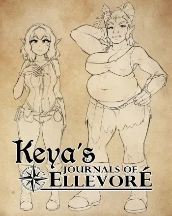 Starcross Keya's Journals of Ellevoré manga cover
