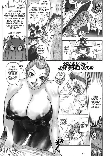 Curese of the Dick Ray manga cover