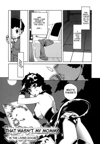 That wasnt my mommy in the living room manga cover