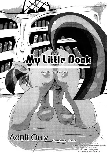 (Fur-st 3) [Two-Tone Color (Colulun)] My Little Book (My Little Pony: Friendship Is Magic) [English] [Little White Butterflies] manga cover