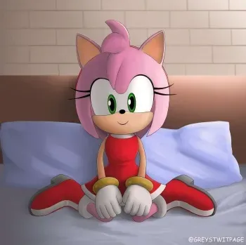 Amy Rose and Rouge the Bat by GREYSTWITPAGE manga cover