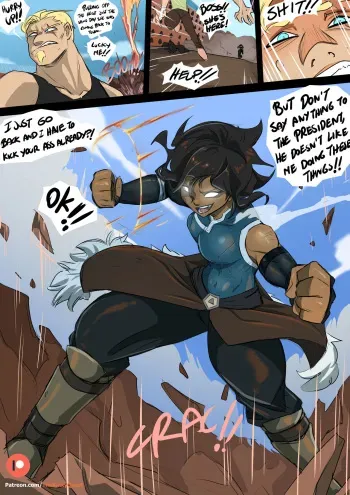 [The Kinky Quest] Korra's Return (Avatar: The Legend of Korra) manga cover