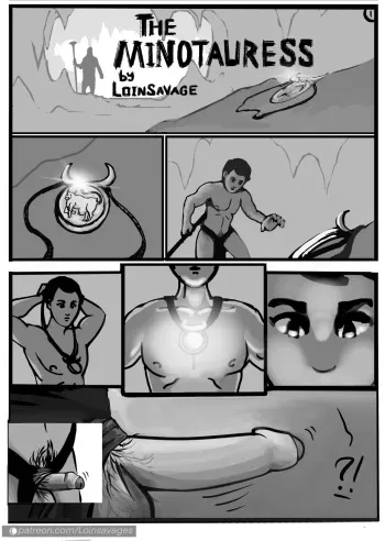 [loinsavage] The Minotauress (Part 1) manga cover
