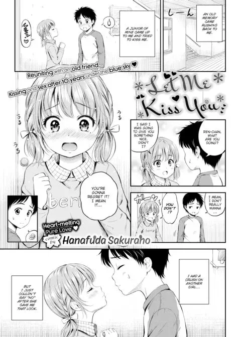 Let Me Kiss You manga cover