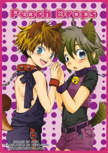 (CCOsaka61) [Arco Iris (Akutsu Kouji, Narushige Rinpei)] Peach Drops [English] [NekoShota] manga cover