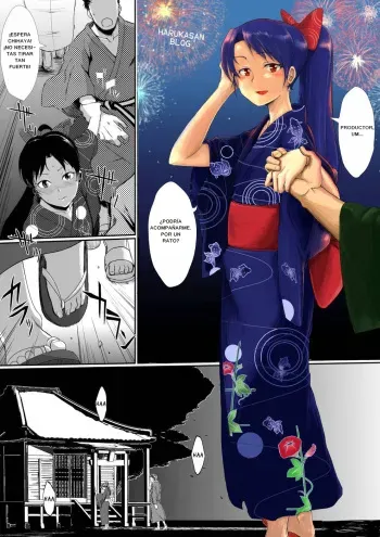 [Fan no Hitori] Natsumatsuri Chihaya-san | Summer Festival Chihaya-san (THE IDOLM@STER) [Spanish] [HARUKASAN Blog] manga cover