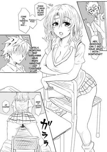 [Tomii Roba] Saruyama and Momioka (To LOVE-Ru Darkness) manga cover