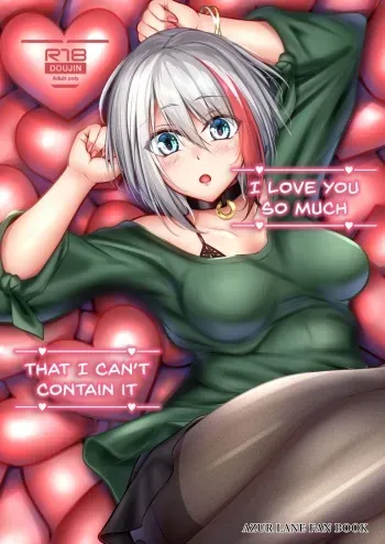 Afureru Kurai, Kimi ga Suki. | I love you so much, that I can't contain it manga cover