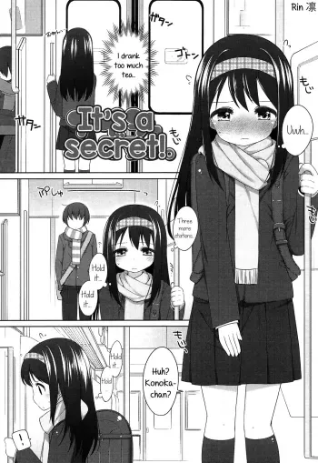 Naisho desu yo | It's a secret! manga cover