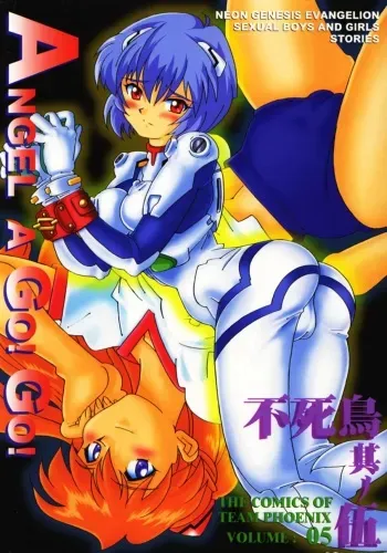 (CR19) [TEAM Phoenix (Various)] Fushichou 05 "Angel A Go! Go!" (Neon Genesis Evangelion) manga cover