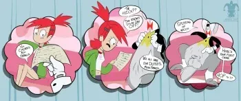 [Blargsnarf] Frankie's Day Off (Foster's Home for Imaginary Friends) manga cover