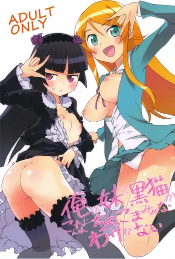 (C79) [Aienkien (Maisa)] Ore no Imouto to Kuroneko ga Konna ni Chinko Mamire na Wake ga Nai (Ore no Imouto ga Konna ni Kawaii Wake ga Nai) manga cover
