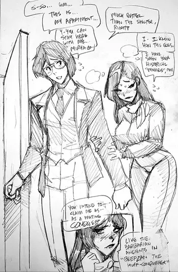 [Fred Perry] Max X Miriya + Honeymoon (Robotech) manga cover