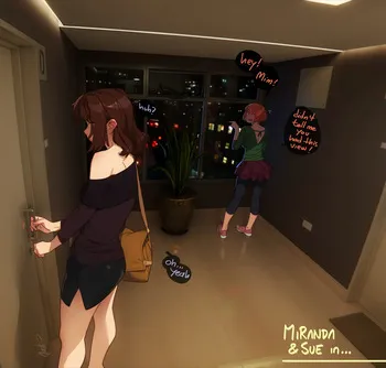 [Feguimel] Miranda & Sue in: Date or Dare (revised) manga cover