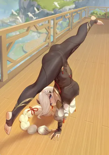 [Niliu Chahui] Shenhe's Bizarre Pose2 [Uncensored] manga cover