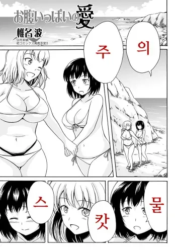 [Shiina Nami] Onaka Ippai no Ai (Tabete wa Ikenai 3) [Korean] [Digital] manga cover