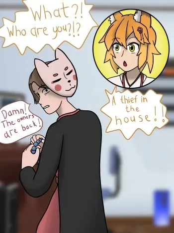 [SweetCuteWitch] Senko catches a thief manga cover