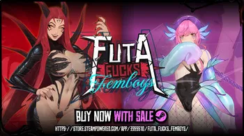 [Horny Capybara] FUTA FUCKS FEMBOYS : FUTANATI Leia on FEMBOY Marcus manga cover