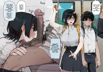 Tomboy Friend Good at Sucking manga cover