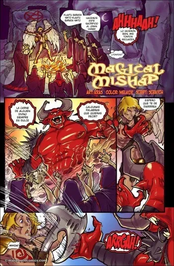 [Kras] Magical Mishap [Spanish] manga cover