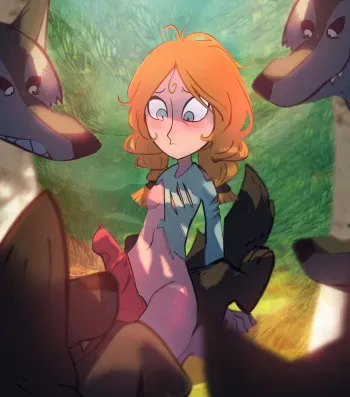 [goatwithsauce] What a Pack of Wolves (Wolfwalkers) manga cover