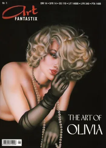 Art Fantastix - The Art of Olivia de Berardinis manga cover