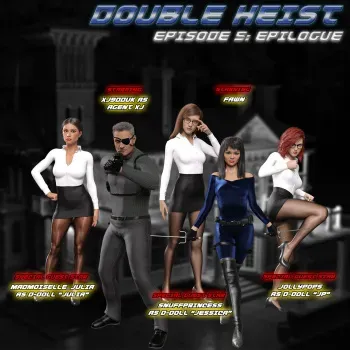 Double Heist - Episode 5 manga cover