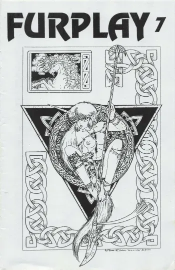 Furplay #7 (1993) manga cover