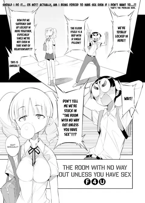 The Room with No Way out Unless You Have Sex manga cover