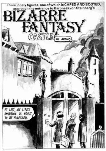 Bizarre Femdom Castle Part 1 manga cover