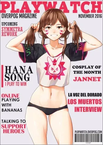 [Overwatch] Playwatch 2016-11 English manga cover
