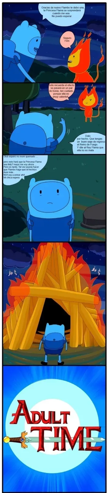 Adventure Time - Adult Time 1 [Spanish] manga cover