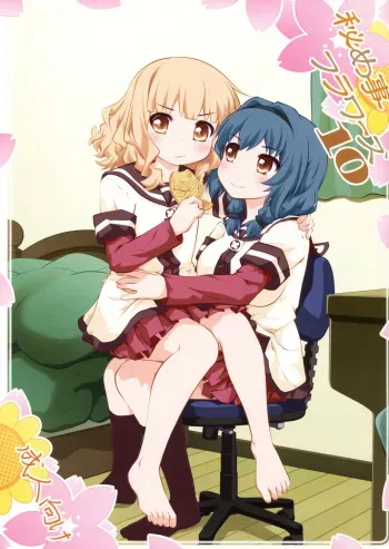 (GirlsLoveFestival 17) [Purimomo (Goyac)] Himegoto Flowers 10 (YuruYuri) manga cover