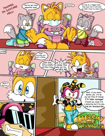 [SDCharm] Charmy the Prankster! manga cover