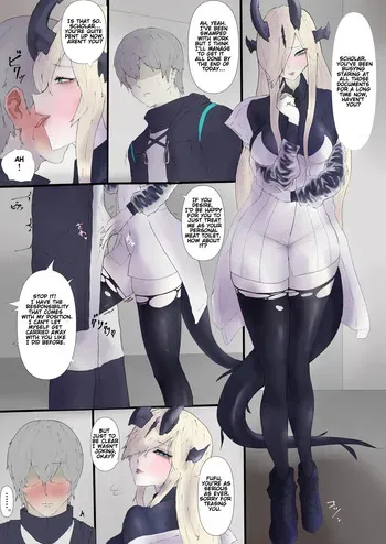 [Monf Kuro] Mizuki's Lucky Sukebe: Eblana NTR Edition (Arknights) [English] manga cover