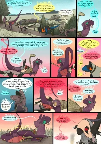 [ThePatcheDragon] The Long Tail: Gud legs manga cover