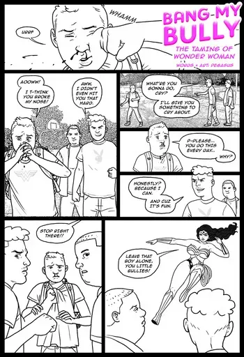 Bang My Bully - Taming of Wonder Woman [Dark Hair Edition] manga cover