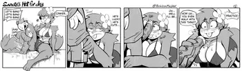 [Boxx Wrench] Sandy's Hot Fur Day manga cover