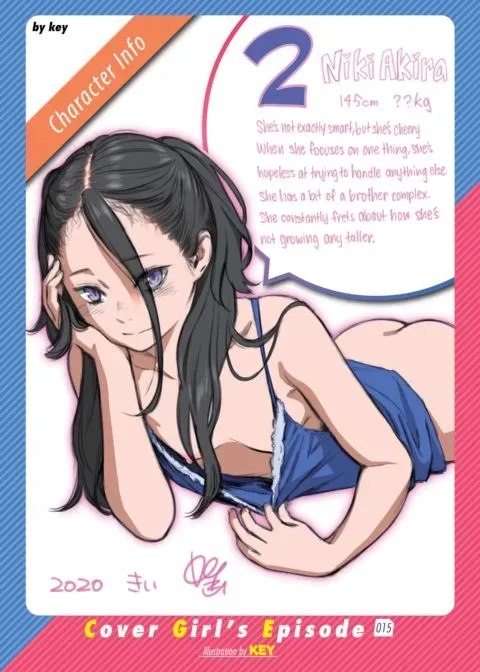 Kairakuten Cover Girl's Episode 015: Key manga cover