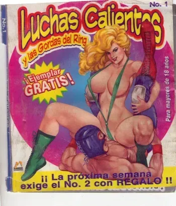 Luchas calientes 01 (Spanish) manga cover
