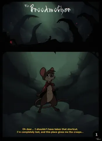 [TobyArt] The Broodmother (The Secret of NIMH) manga cover