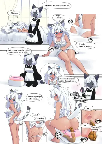 Huge Poop in the Potty manga cover
