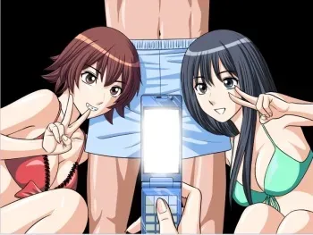 [s-soft] Kimi no Chin○chin Shamerasete ♪ ★ Konyoku Onsen hen manga cover