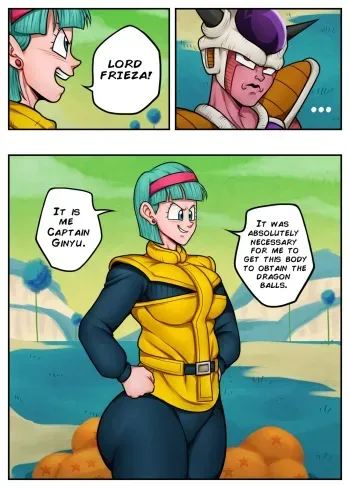 [Detnox] Bulma and Frieza (Dragon Ball Z) manga cover