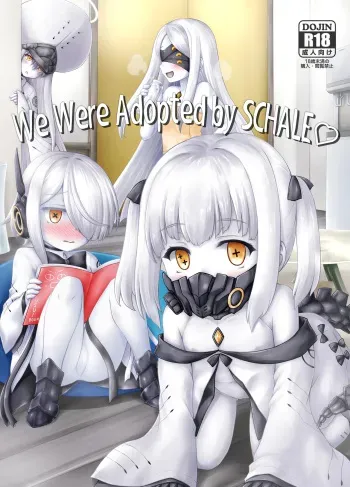 Watashi-tachi, Schale de Osewa ni Narimasu | We Were Adopted by SCHALE! manga cover