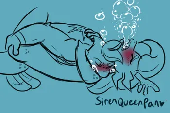 [SirenQueenPan (Pokepan11)] The Seadragon and The Orca manga cover